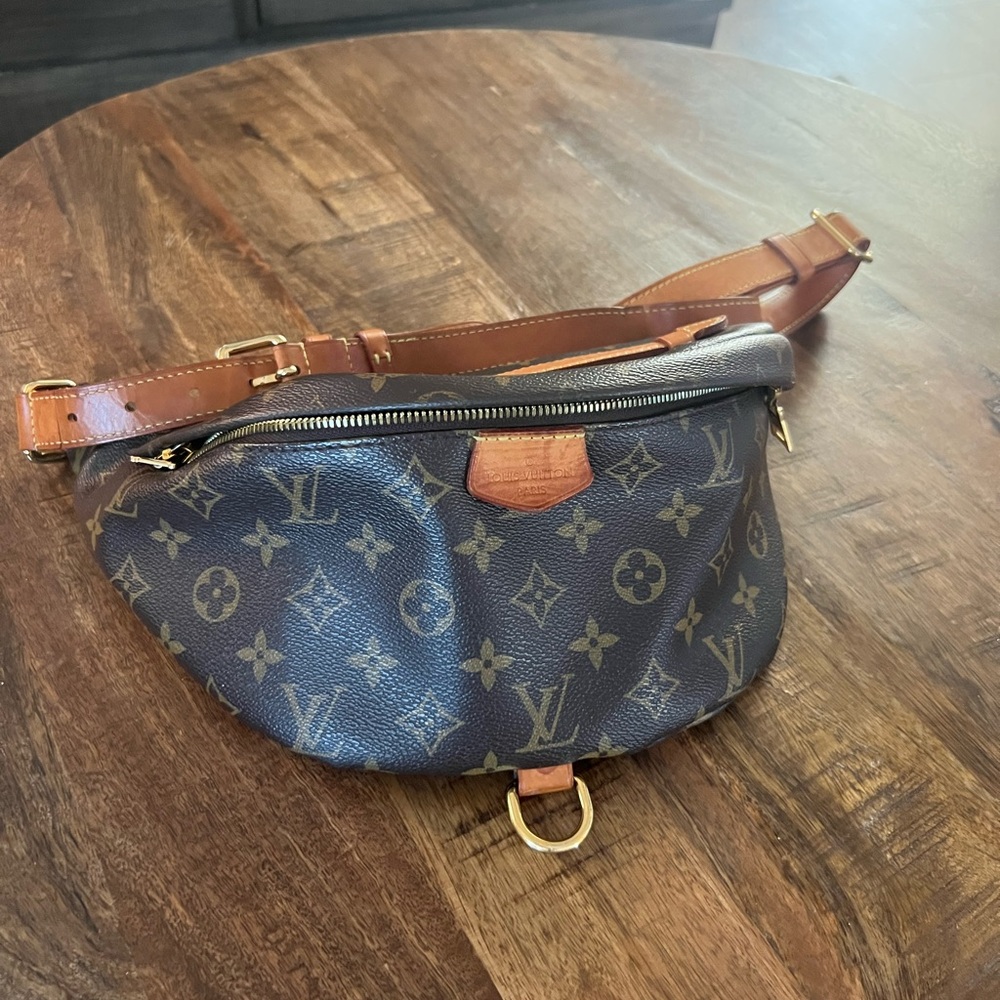 Louis Vuitton Dark Brown Monogram Crossbody Bag